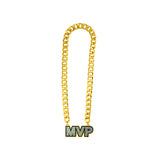 MVP STONE CHAIN GOLD/LIGHT BLUE