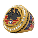 MILITARY ALL STONES 2 RING