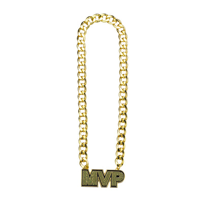Gold MVP Chain / Green Stones