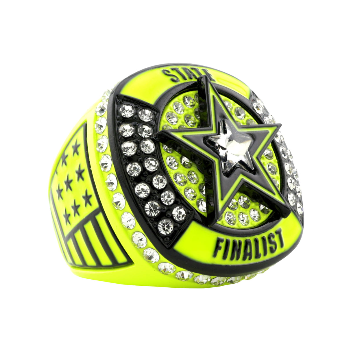 GEN26 NEON YELLOW STATE FINALIST RING