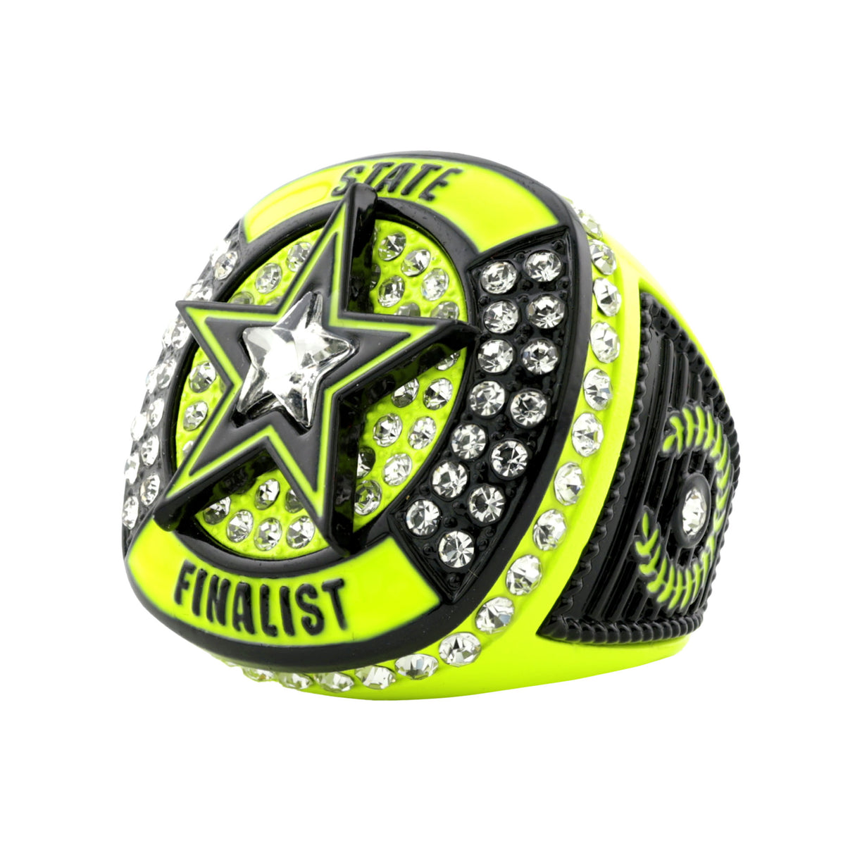 GEN26 NEON YELLOW STATE FINALIST RING