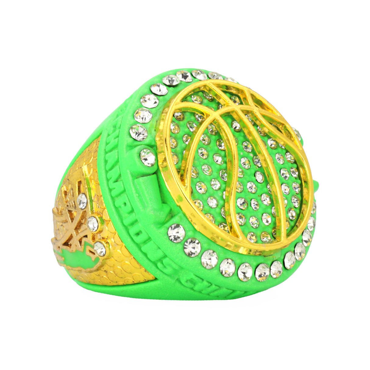 BASKETBALL3 NEON GREEN CHAMPIONS RING