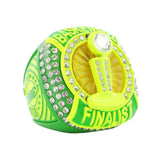 BASKETBALL25 NEON GREEN FINALIST RING