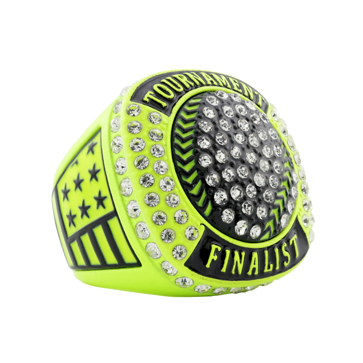 GEN25A NEON YELLOW TOURNAMENT FINALIST RING