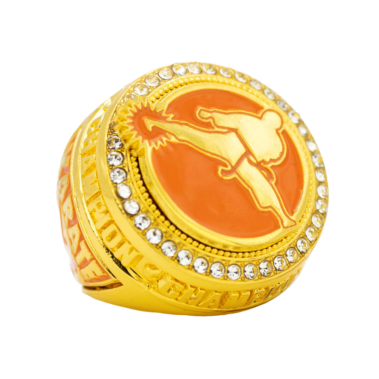 KARATE ORANGE CHAMPIONS RING