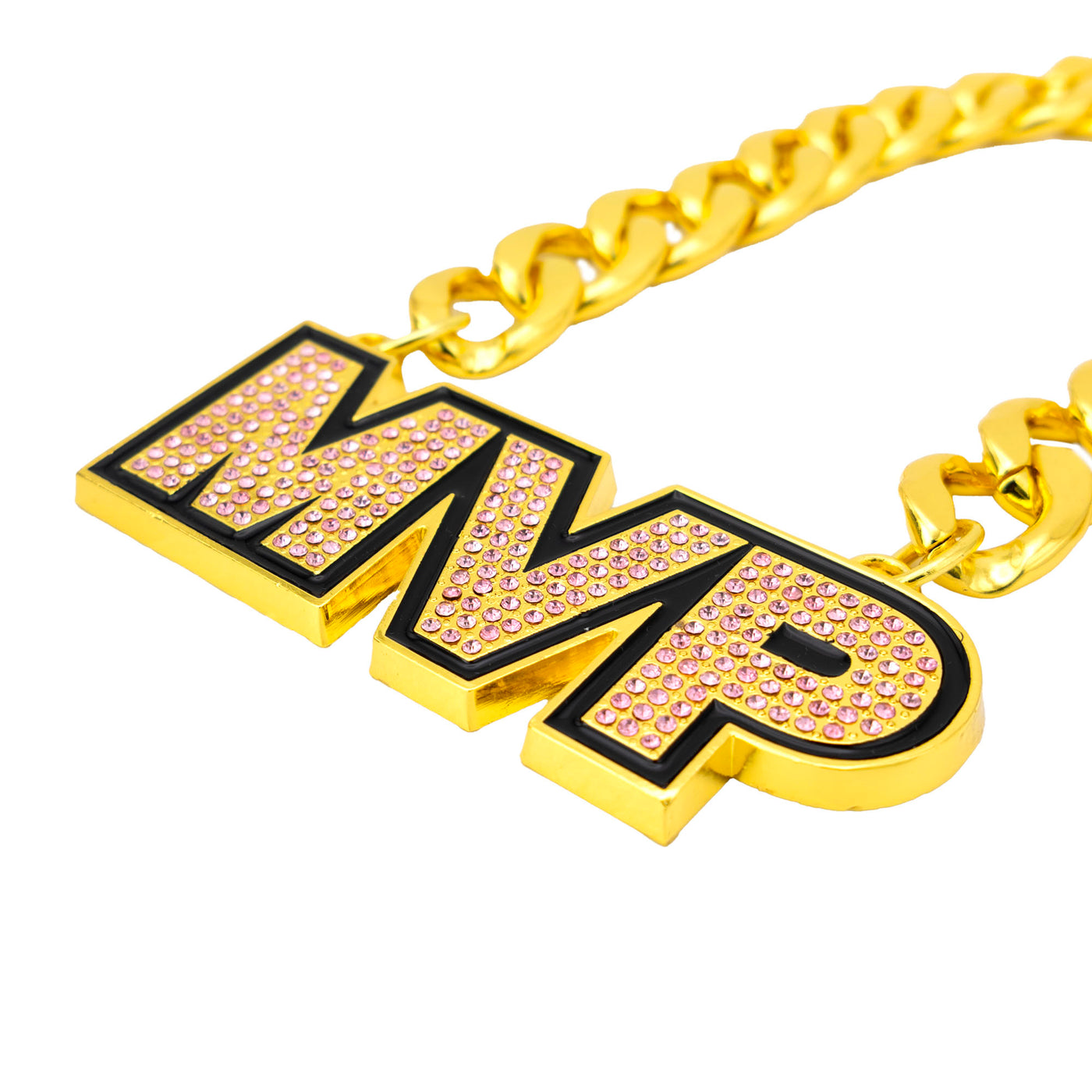 MVP STONE CHAIN GOLD/PINK