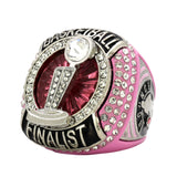 BASKETBALL25 BABY PINK FINALIST RING