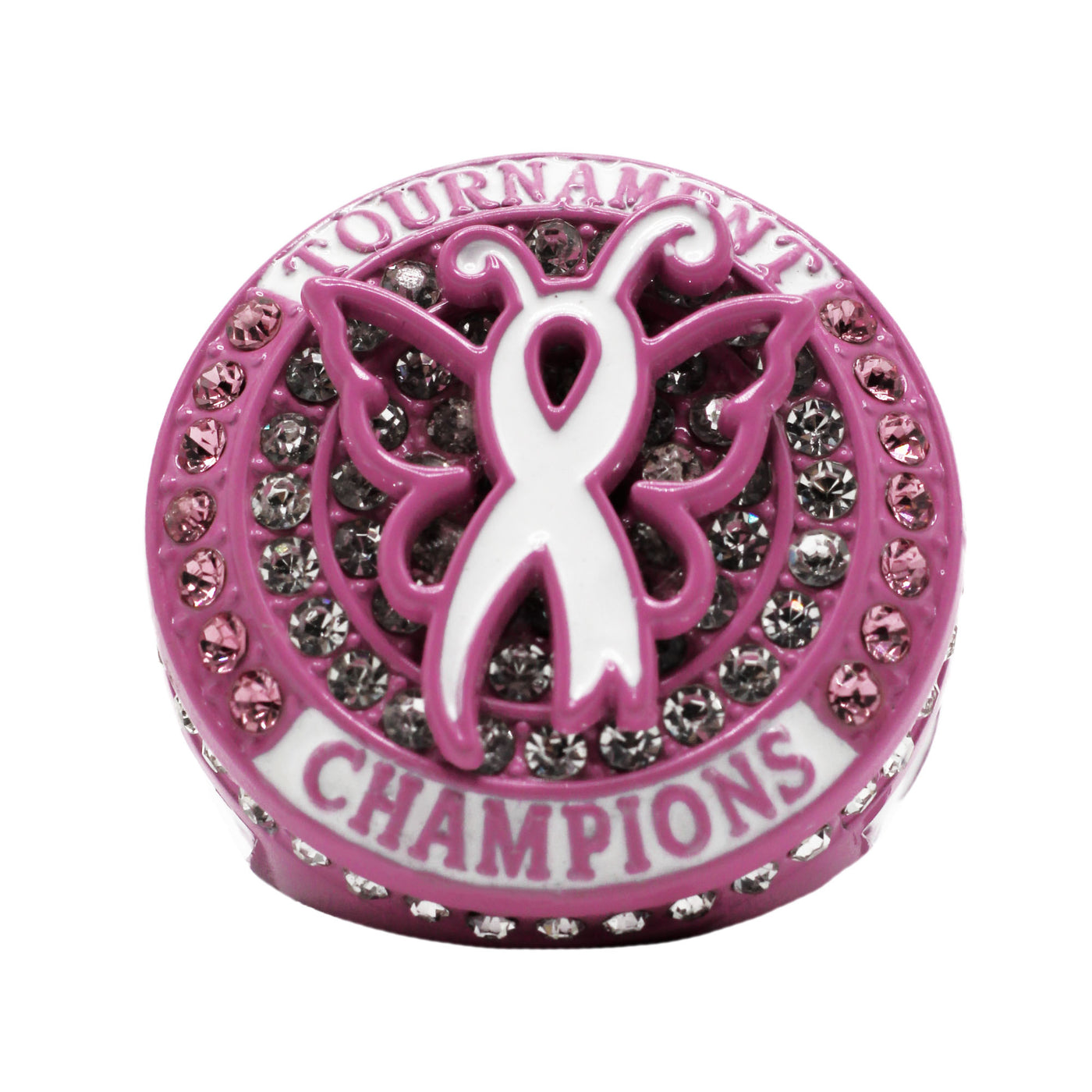 BREAST CANCER TOURNAMENT CHAMPIONS RING