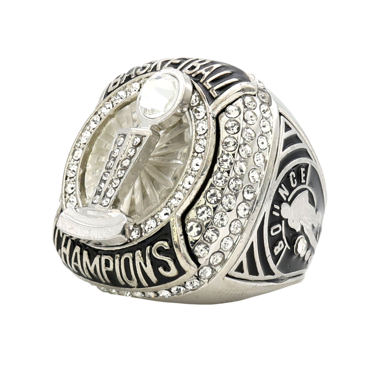 BASKETBALL25 PLATINUM CHAMPIONS RING