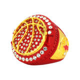 BASKETBALL3 NEON RED CHAMPIONS RING