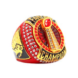 FANTASY FOOTBALL RED CHAMPION RING