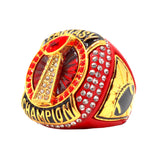 FANTASY FOOTBALL RED CHAMPION RING