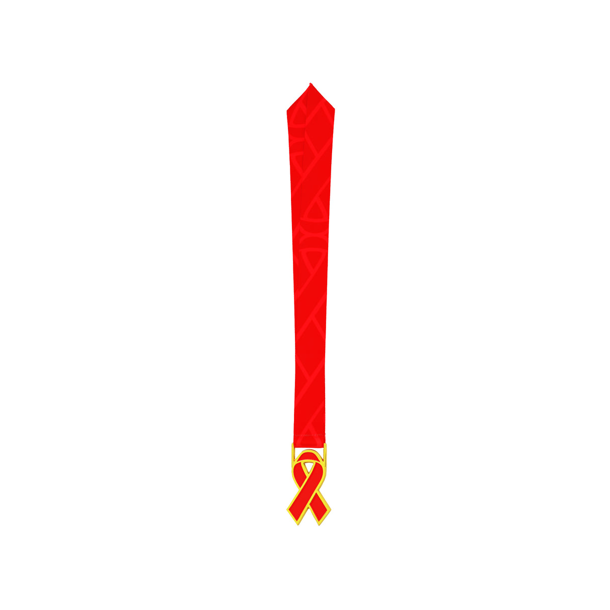 MED26 RIBBON GOLD&RED