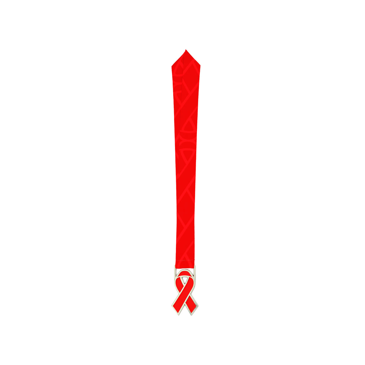 MED26 RIBBON SILVER&RED