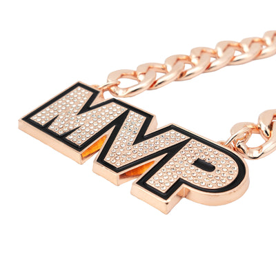 MVP STONE CHAIN ROSE GOLD/CLEAR