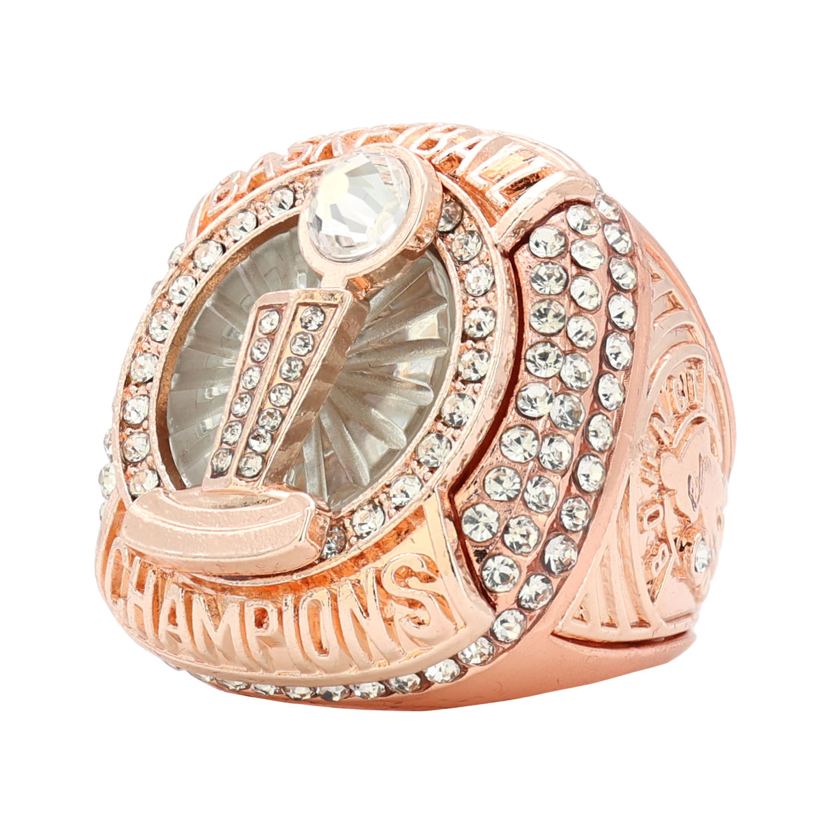 BASKETBALL25 ROSE GOLD CHAMPIONS RING