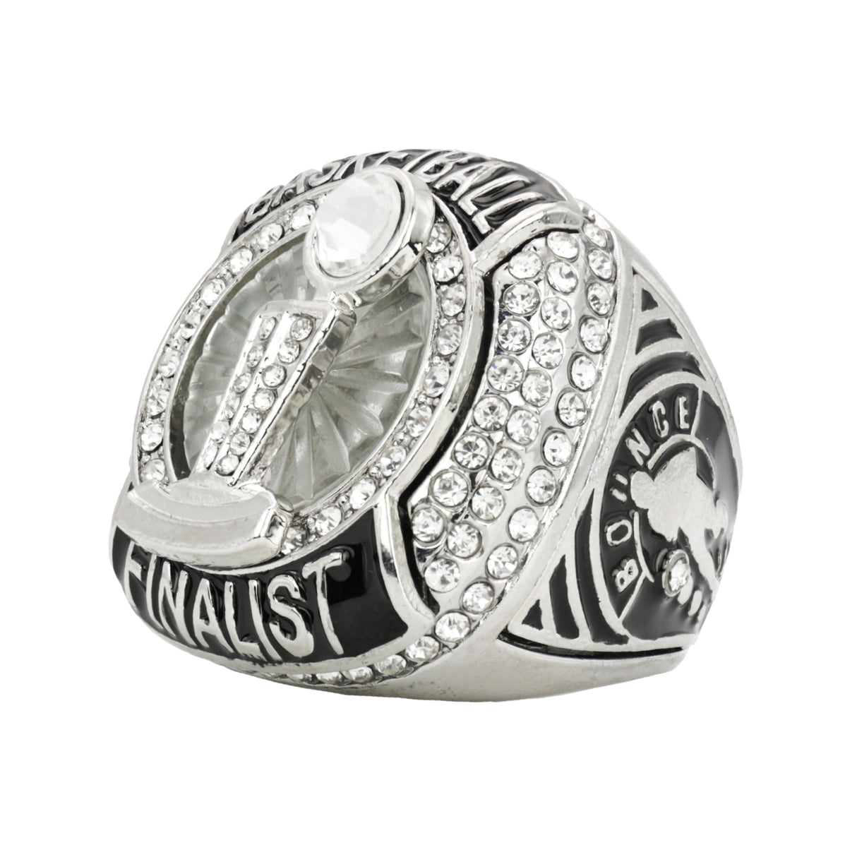 BASKETBALL25 SILVER FINALIST RING