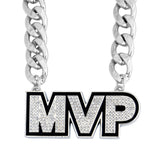 MVP STONE CHAIN SILVER/CLEAR