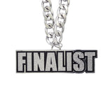 GEN STONE CHAIN SILVER&CLEAR FINALIST
