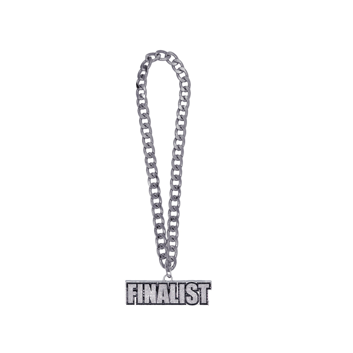 GEN STONE CHAIN SILVER&CLEAR FINALIST