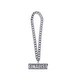 GEN STONE CHAIN SILVER&CLEAR FINALIST
