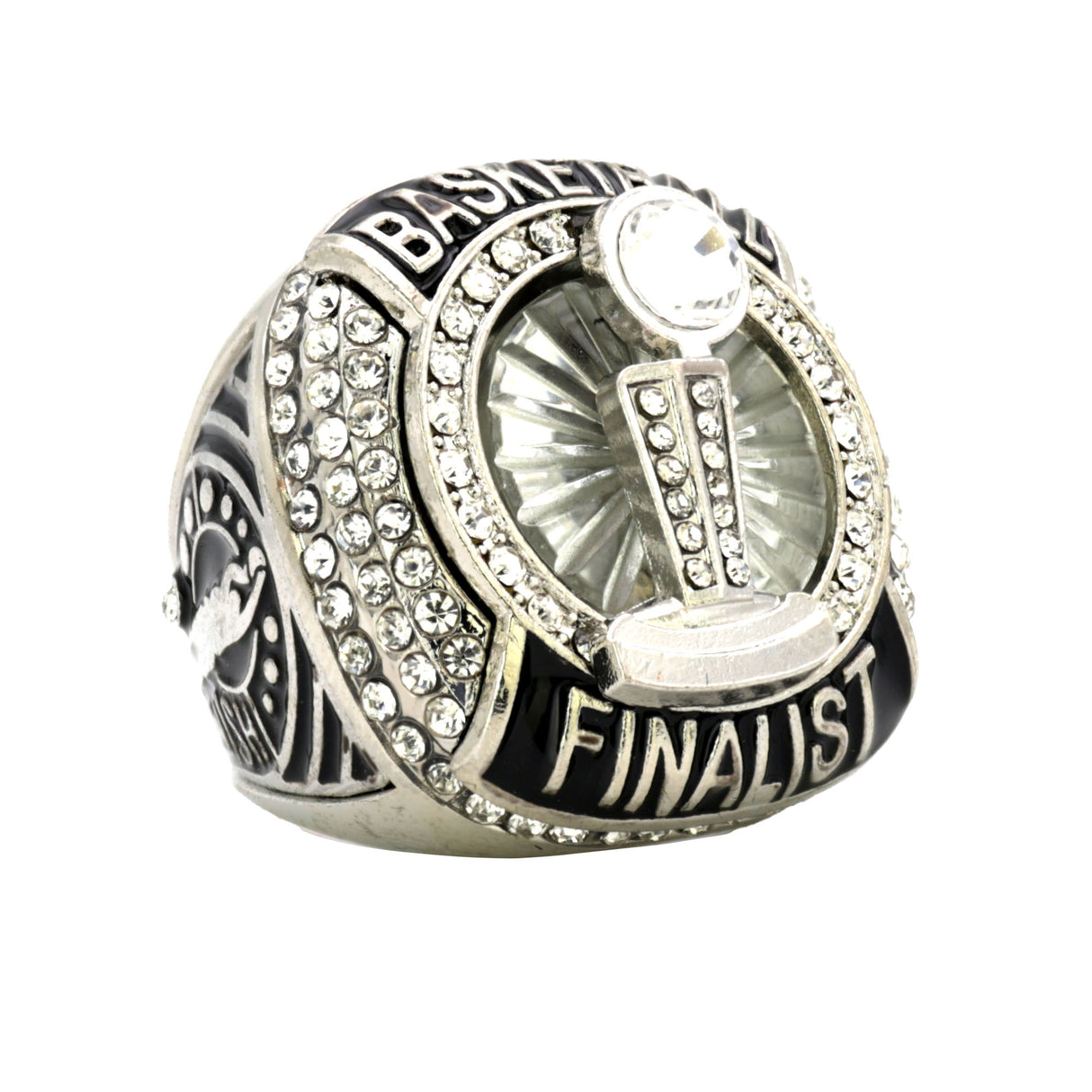 BASKETBALL25 SILVER FINALIST RING