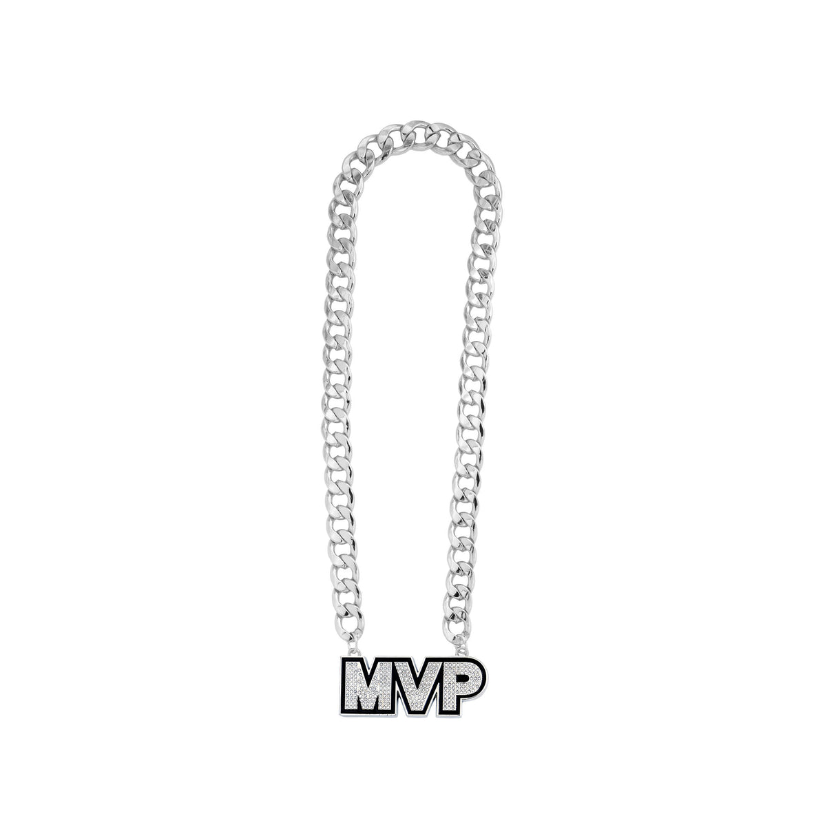 MVP STONE CHAIN SILVER/CLEAR