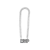 MVP STONE CHAIN SILVER/CLEAR