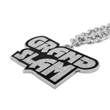 GS26 STONE CHAIN SILVER/CLEAR