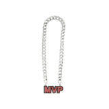 MVP STONE CHAIN SILVER/RED