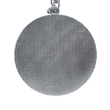 MED2 SOCCER BLING MEDAL SILVER