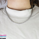 22'' SILVER STAINLESS STEEL CHAIN