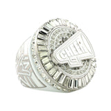 CHEER26 WHITE&SILVER ALL STONES RING