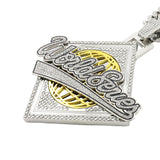 WORLD SERIES SILVER STONE CHAIN