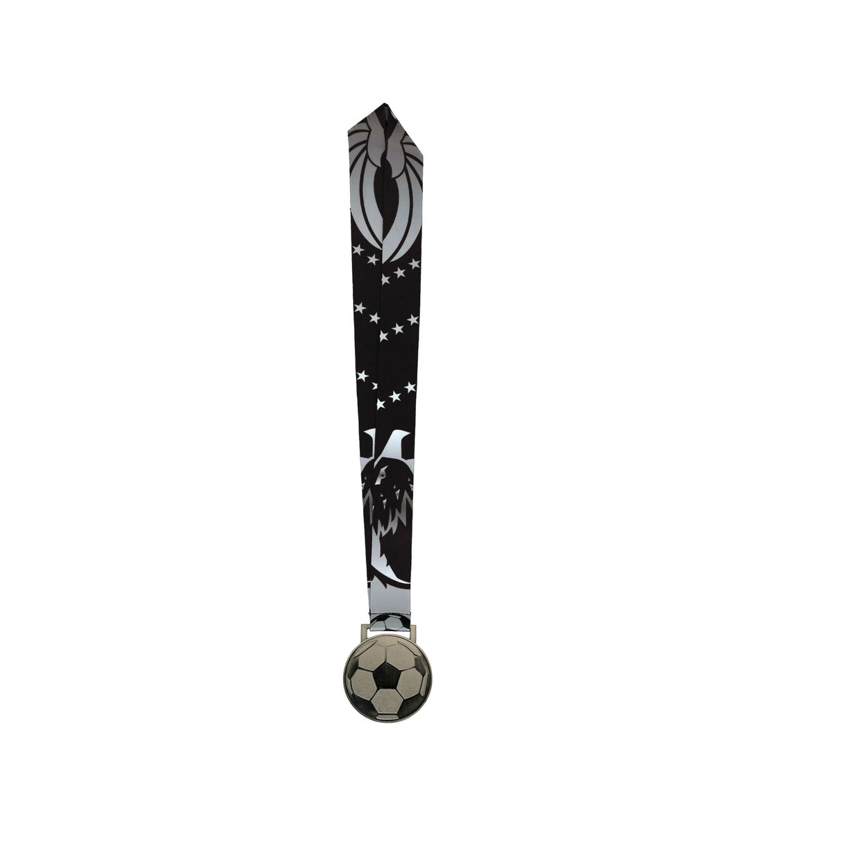 GEN24 3" SOCCER MEDAL - ANTIQUE NICKEL