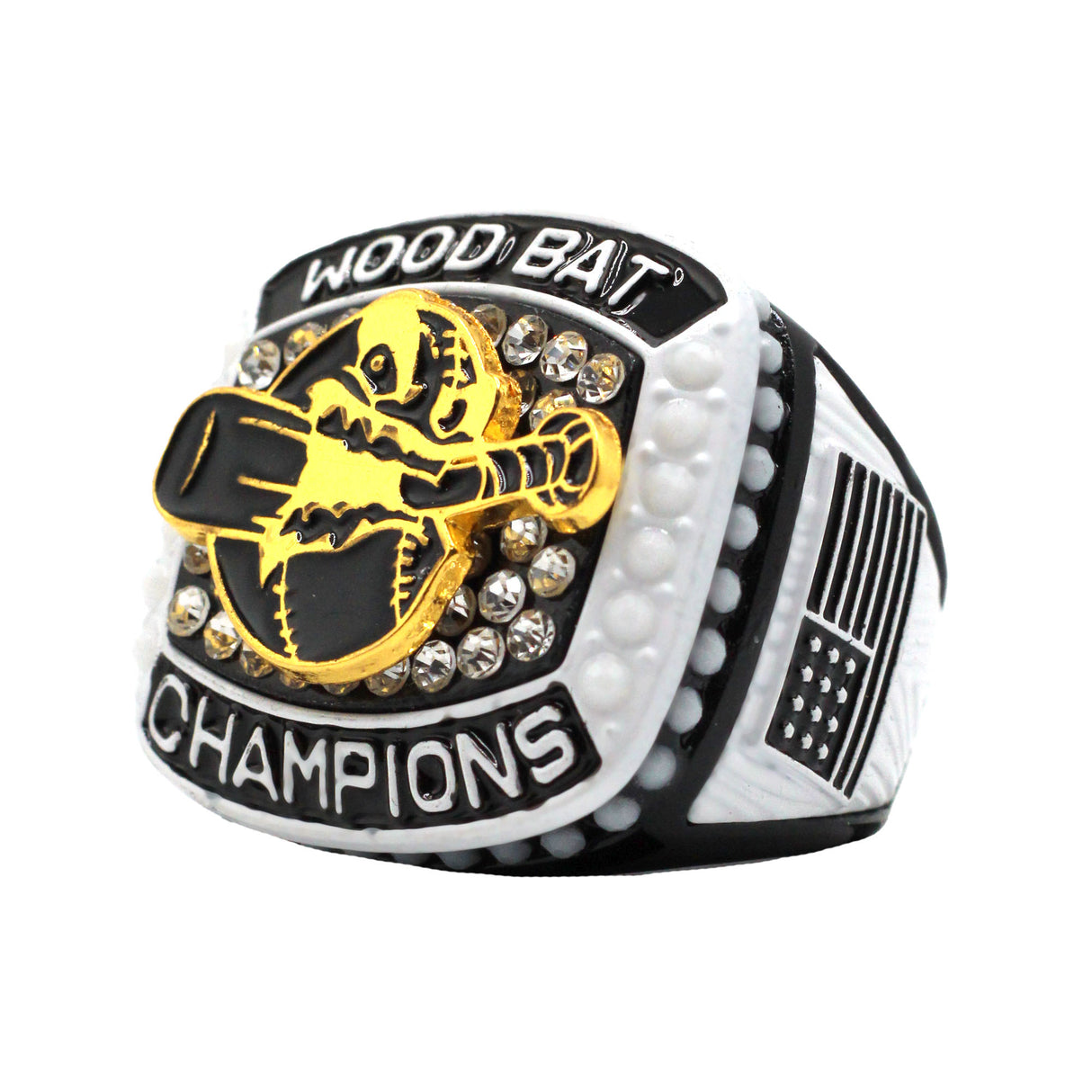 B&W WOOD BAT CHAMPIONS RING