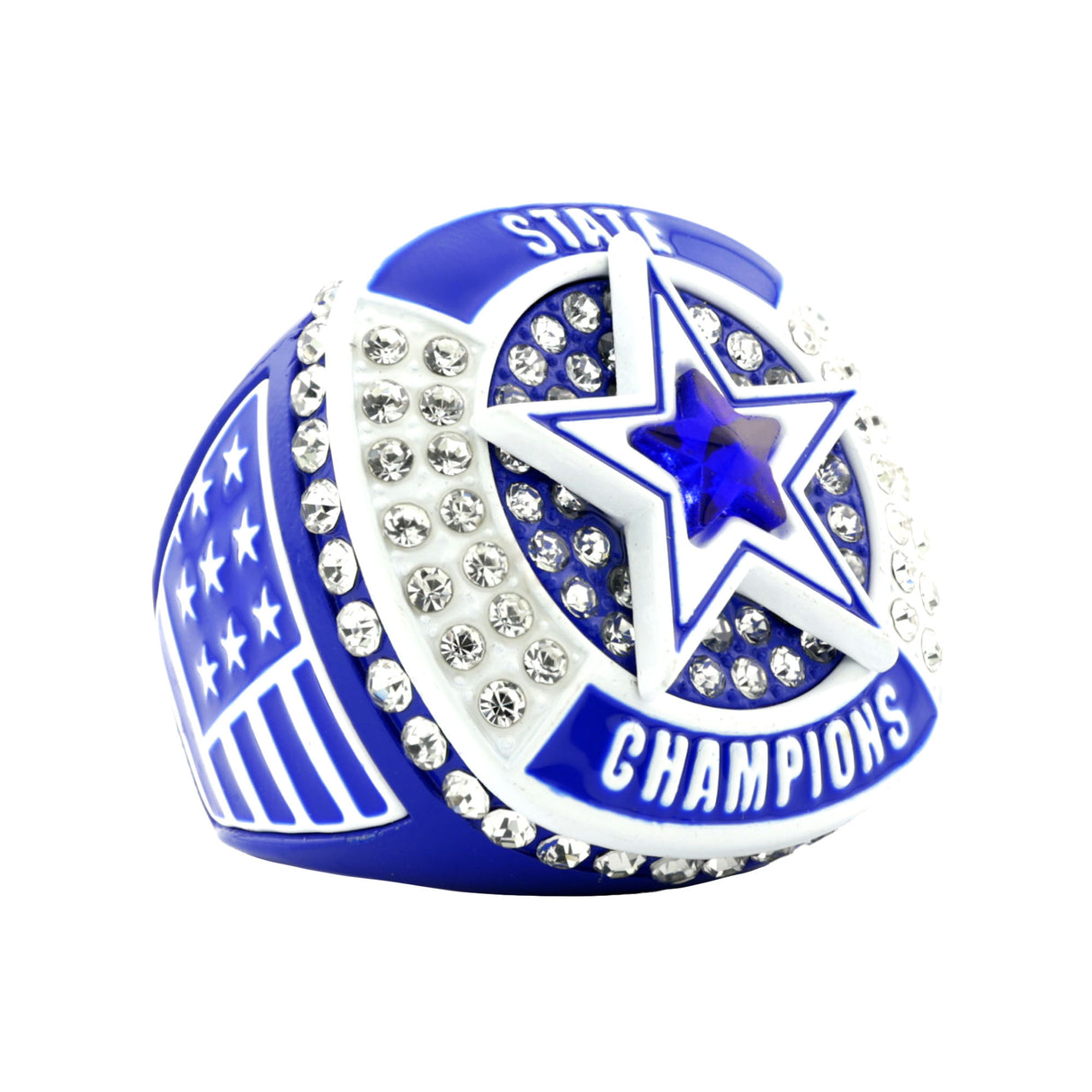GEN26 BLUE&WHITE STATE CHAMPIONS RING