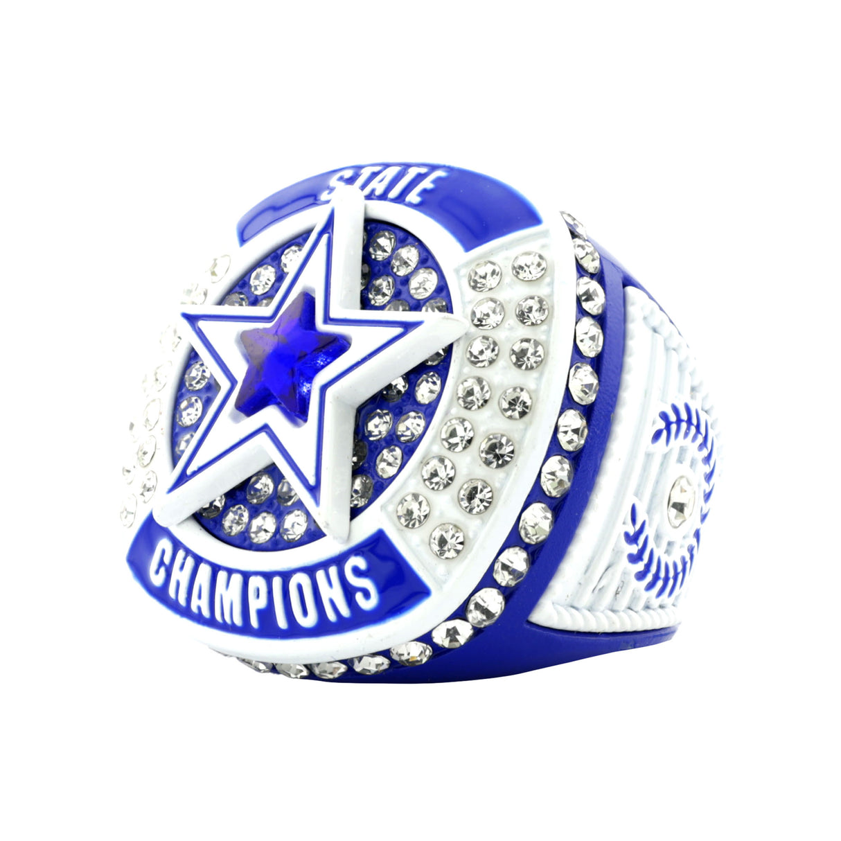GEN26 BLUE&WHITE STATE CHAMPIONS RING