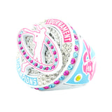 GEN26C SOFTBALL WHITEOUT DRIP TOURNAMENT CHAMPIONS RING