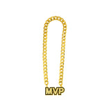 MVP STONE CHAIN GOLD/CLEAR