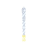 MED26 RIBBON GOLD&WHITE
