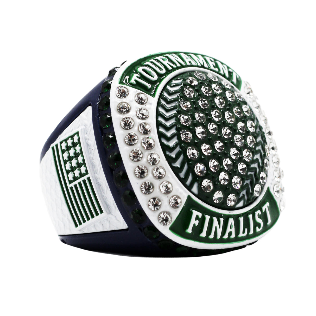 GEN5™ NAVY BLUE & GREEN TOURNAMENT FINALIST RING