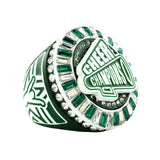 CHEER26 GREEN&WHITE CHAMPIONS RING