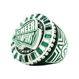 CHEER26 GREEN&WHITE CHAMPIONS RING