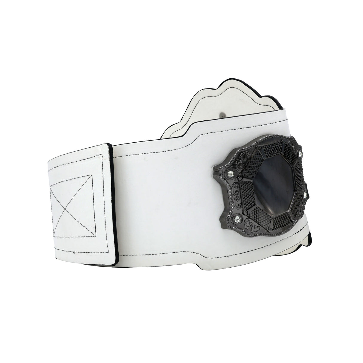 GEN2 CHAMPION BELT WHITE&GUNMETAL