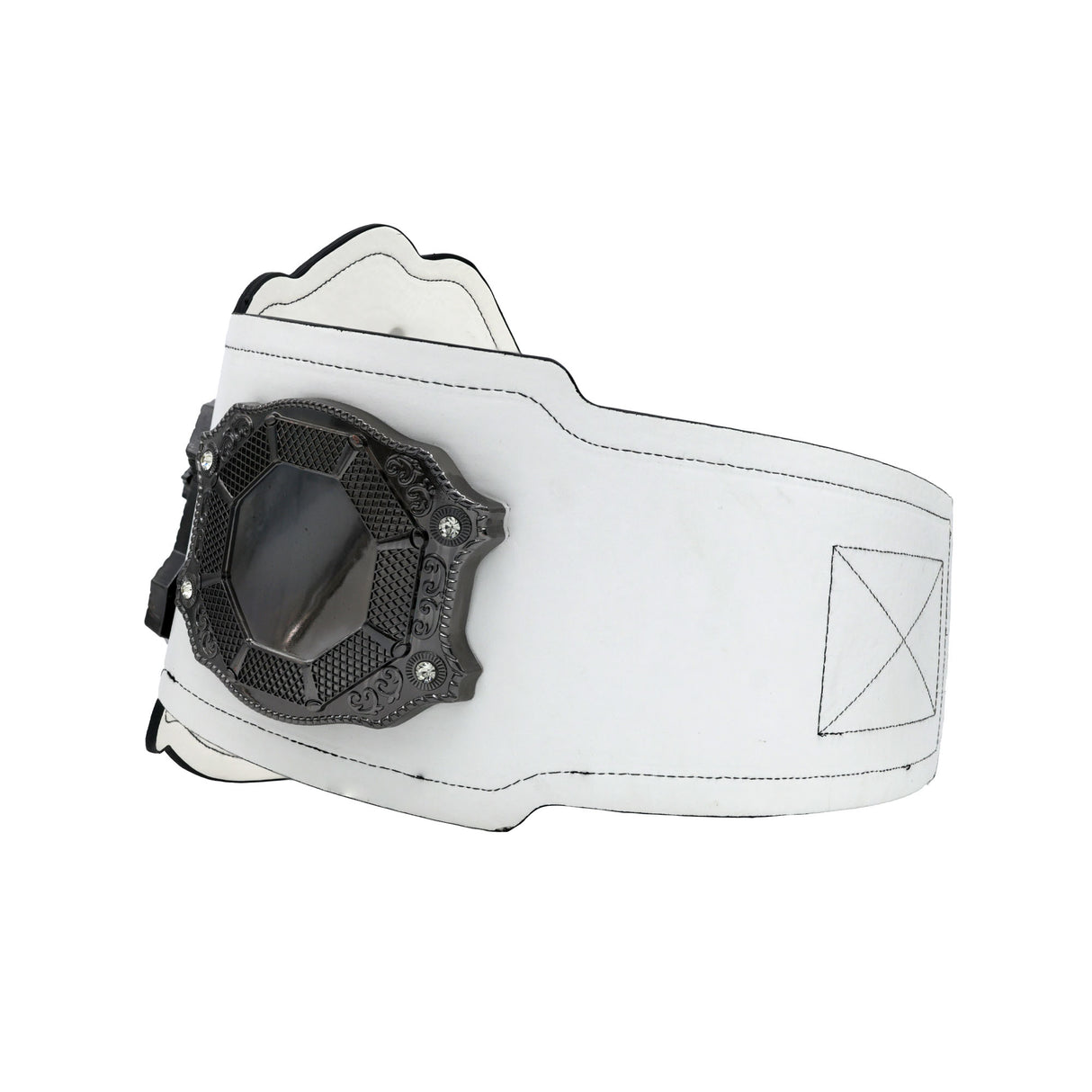 GEN2 CHAMPION BELT WHITE&GUNMETAL