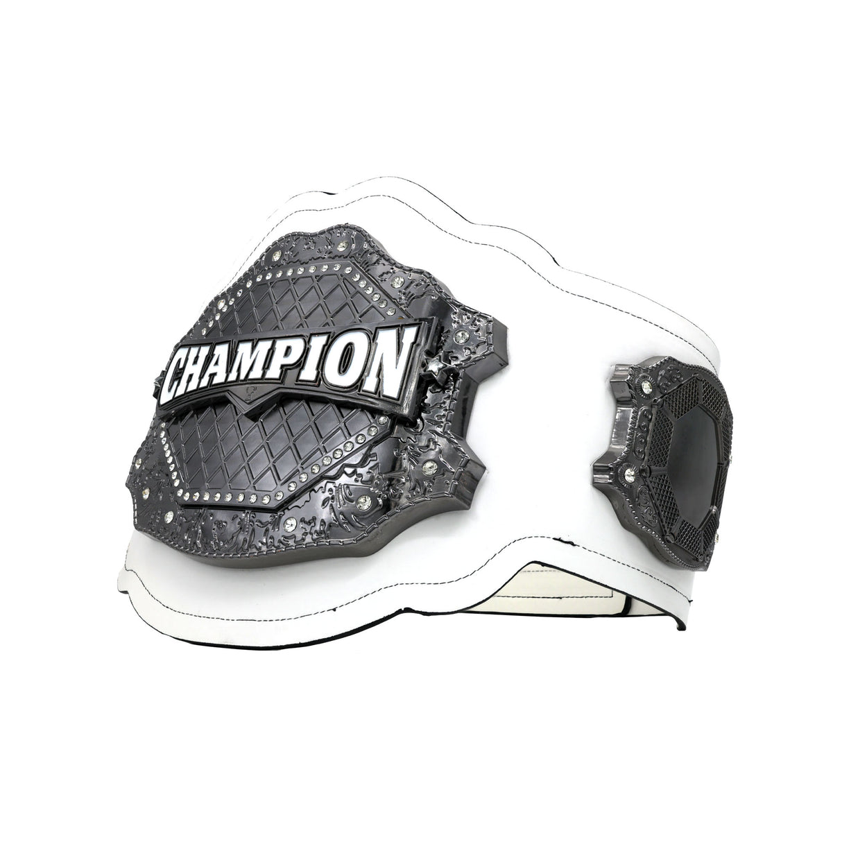 GEN2 CHAMPION BELT WHITE&GUNMETAL