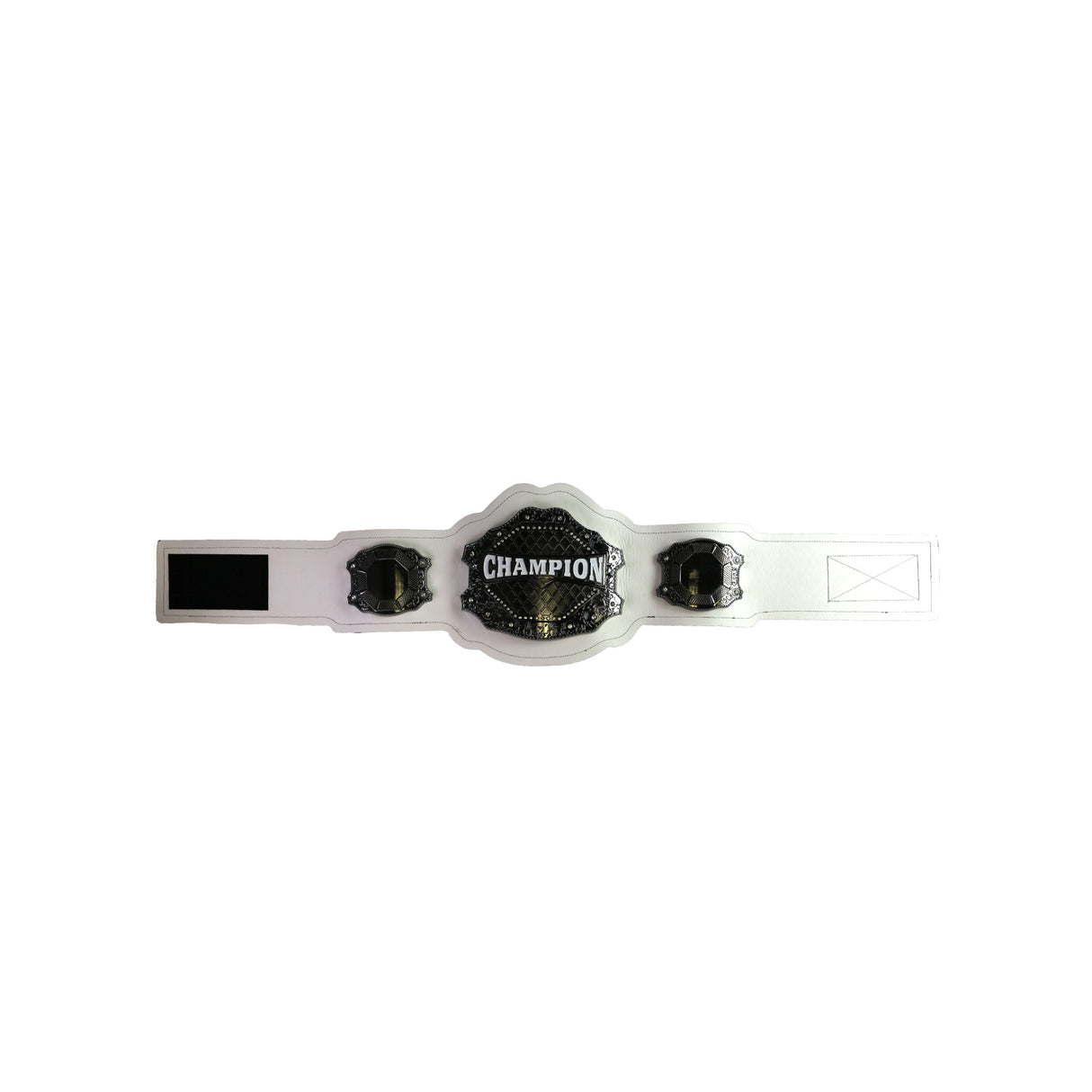 GEN2 CHAMPION BELT WHITE&GUNMETAL