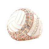 VOLLEYBALL26 ROSE GOLD FINALIST RING