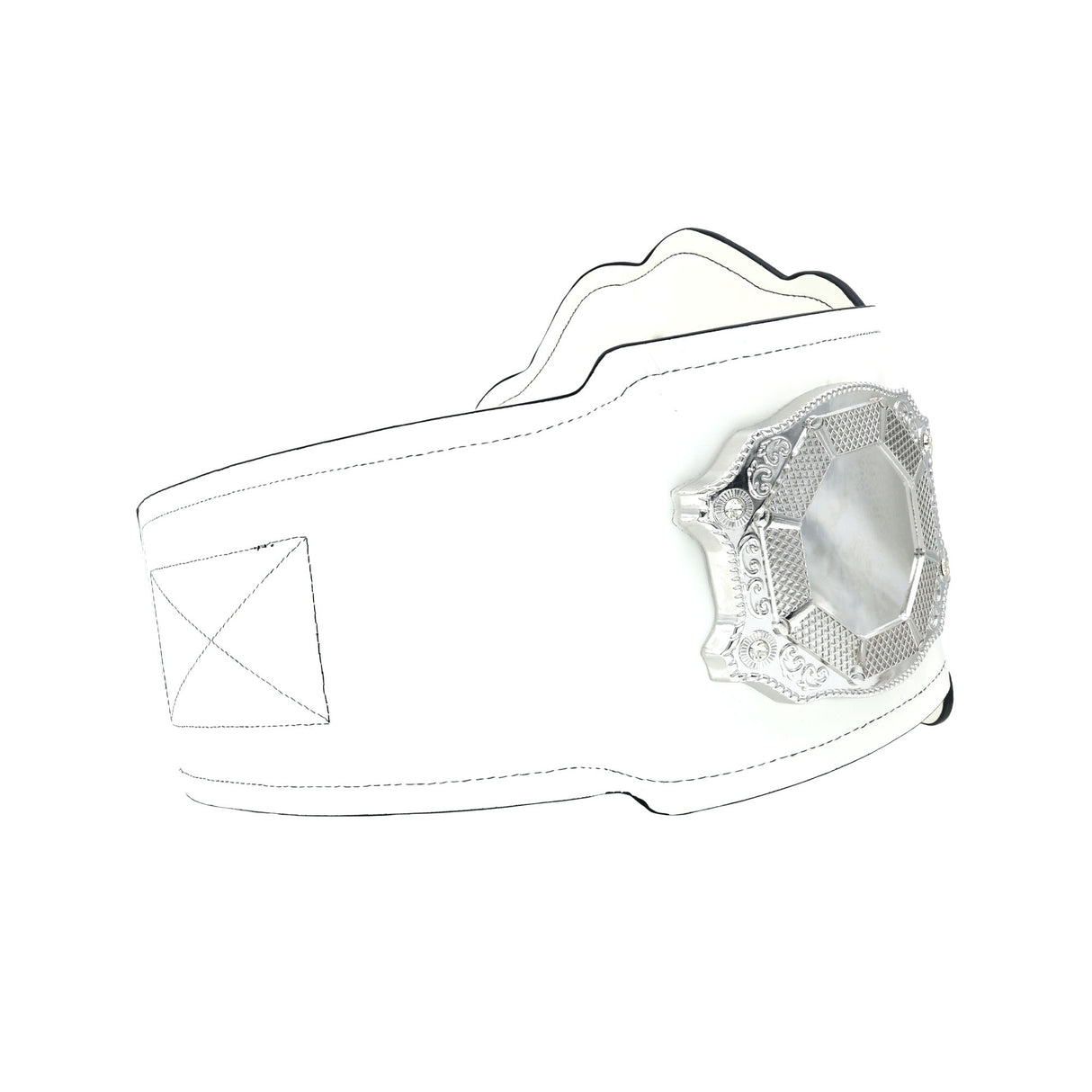 GEN2 FINALIST BELT WHITE&SILVER